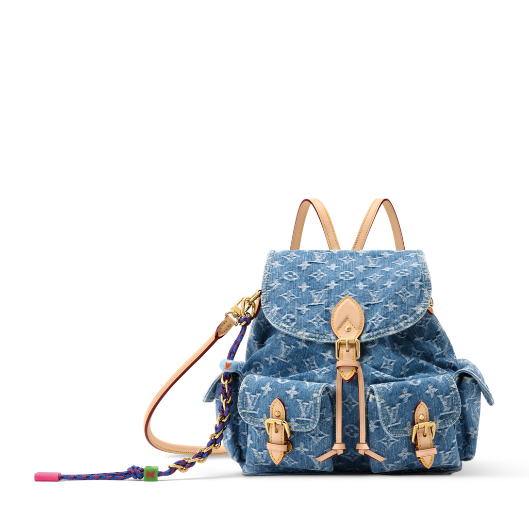 Montsouris Cargo Backpack Monogram Denim - All Handbags - M27330